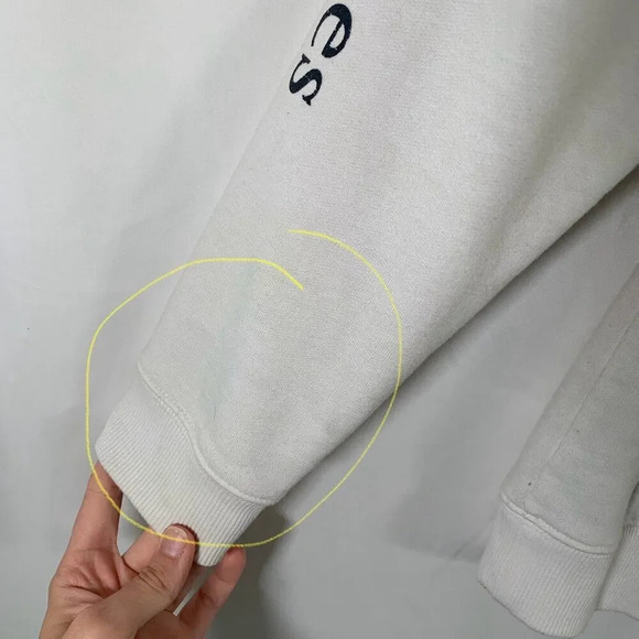 Vineyard Vines Sweater Women's Small White Graphic Print 1/4 Zip Long Sleeve - Picture 7 of 13